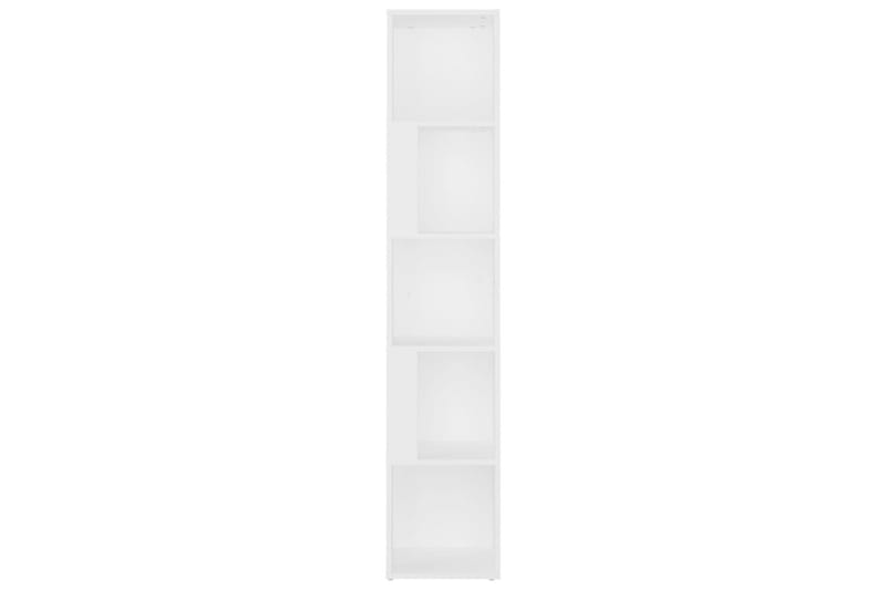 hjørnereol 33x33x164,5 cm spånplade hvid - Hvid - Køkkenhylde - Hjørnehylde og hjørnereol