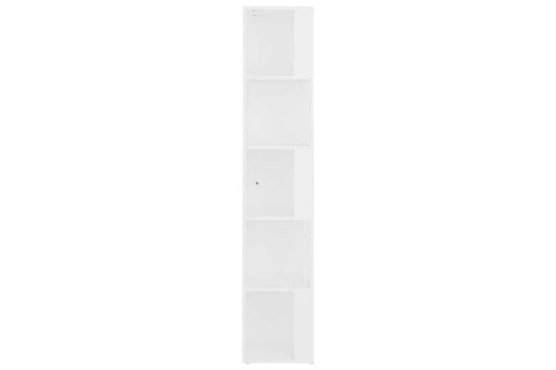 hjørnereol 33x33x164,5 cm spånplade hvid - Hvid - Køkkenhylde - Hjørnehylde og hjørnereol