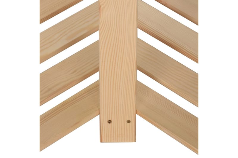 hjørnereol i 5 niveauer 82,5x82,5x170 cm massivt fyrretræ - Brun - Opbevaring - Hylder & Reoler - Hjørnehylde og hjørnereol