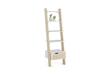 Hostafranc Reol 180 cm - Natur - Opbevaring - Hylder & Reoler - Bogreol