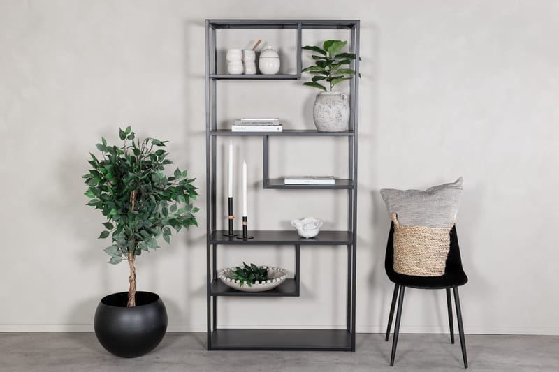 Hylde Venture Home Staal Sort, sort