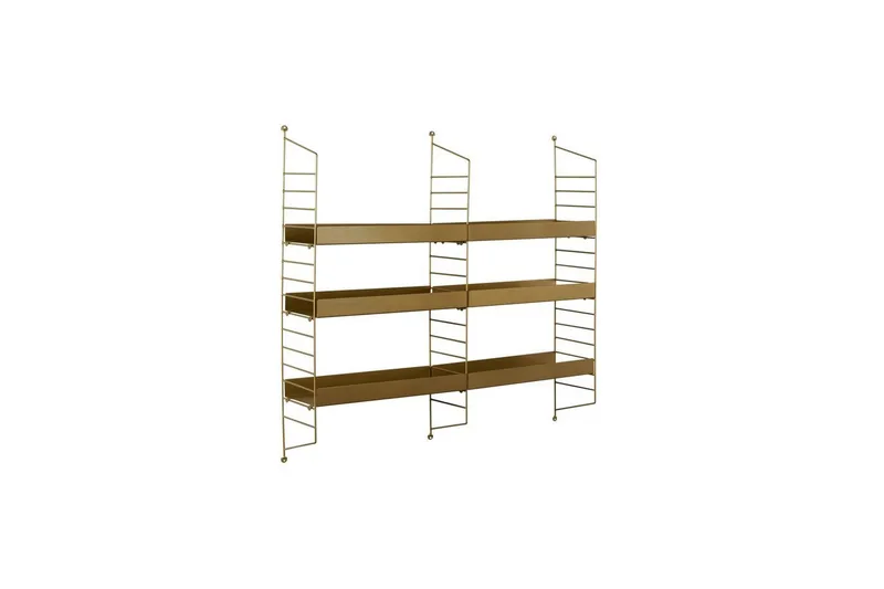 Hylder Homitis Pira Hylde 98 cm Guld, undefined