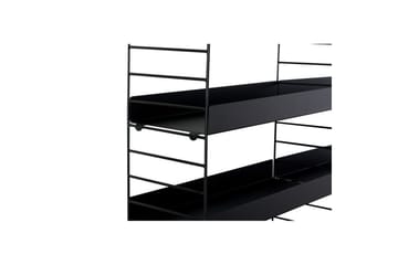 Hylder Homitis Pira Hylde 98 cm Sort - Opbevaring - Hylder & Reoler - Reolsystem