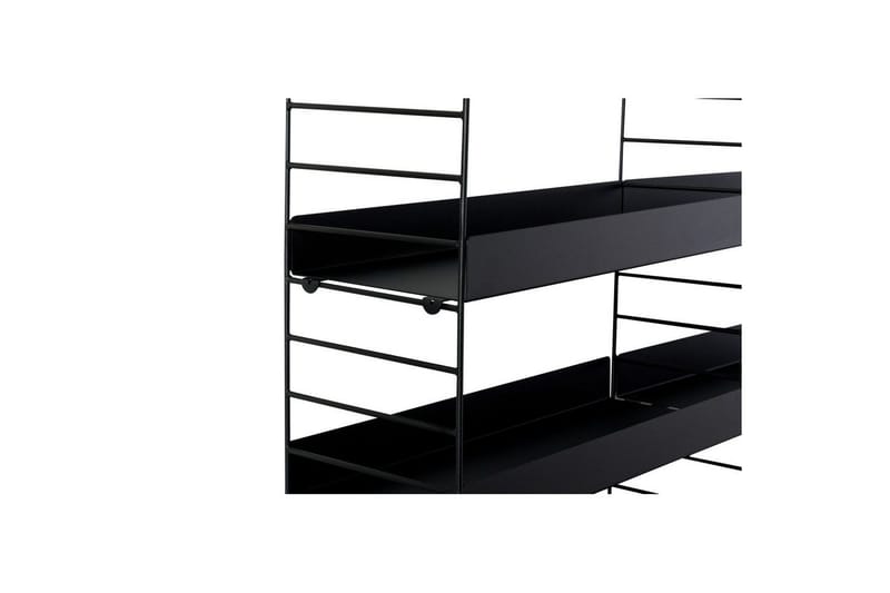 Hylder Homitis Pira Hylde 98 cm Sort - Opbevaring - Hylder & Reoler - Reolsystem