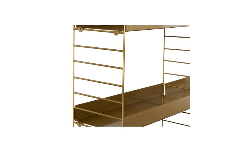 Hylder Homitis Pira Hylde 98 cm Guld - Opbevaring - Hylder & Reoler - Reolsystem