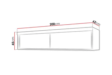 Szaf Hylde 62x200 cm till Garderobe - Opbevaring - Hylder & Reoler - Hylder & hyldeknægte