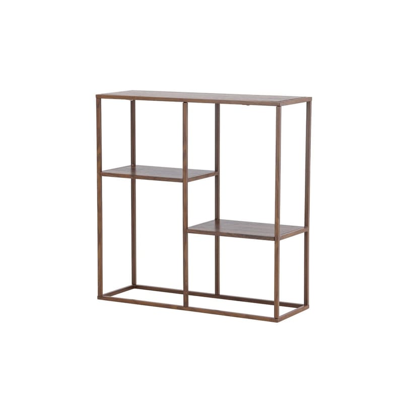 Hylder Venture Home Hylde Staal Walnut - Opbevaring - Hylder & Reoler - Hylder & hyldeknægte
