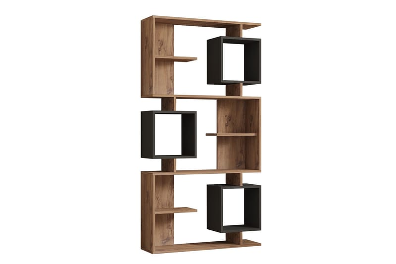 Icardi Bokhylla 90 cm - Brun/Antracit - Opbevaring - Hylder & Reoler - Bogreol