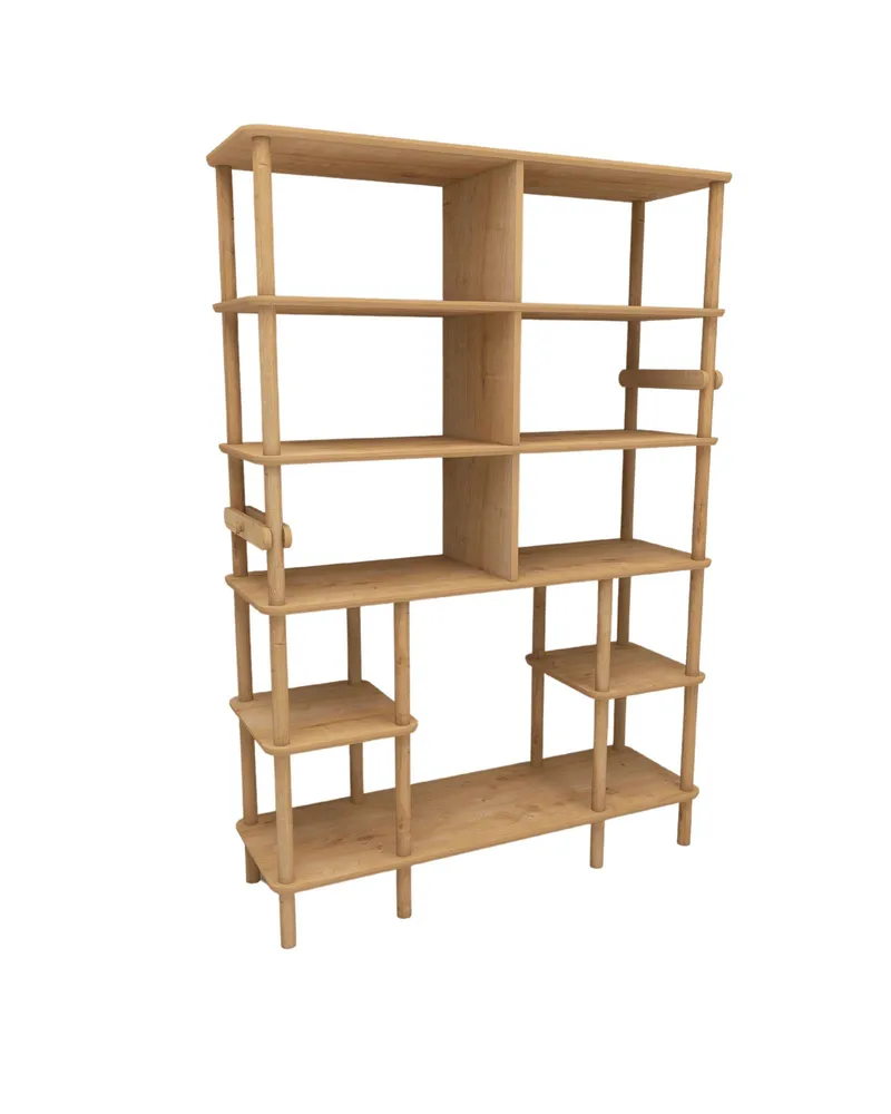 Icterina Bogreol 120 cm i Eg, Brun