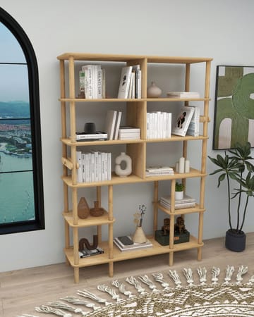 Icterina Bogreol 120x174 cm - Eg - Opbevaring - Hylder & Reoler - Bogreol