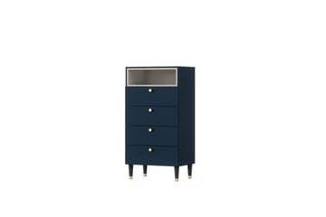 Includo Stigehylde 60x40 cm - Blå - Opbevaring - Opbevaringsmøbler - Kommode - Entrékommode