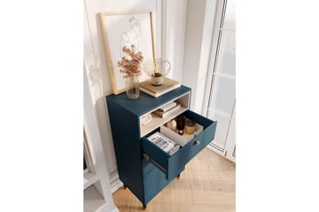 Includo Stigehylde 60x40 cm - Blå - Opbevaring - Opbevaringsmøbler - Kommode - Entrékommode