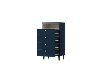 Includo Stigehylde 60x40 cm - Blå - Opbevaring - Opbevaringsmøbler - Kommode - Entrékommode