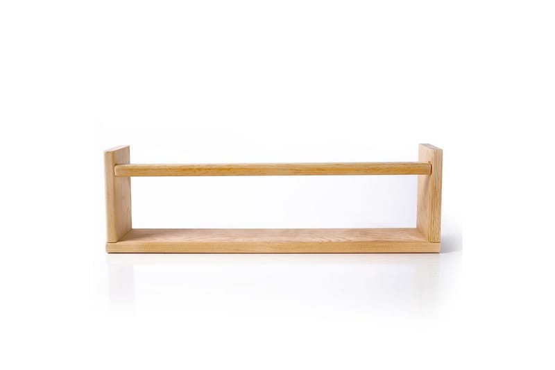 Jorik Vægmonteret Hylde 50 cm - Mellemfarvet træ - Opbevaring - Hylder & Reoler - Væghylde & vægreol