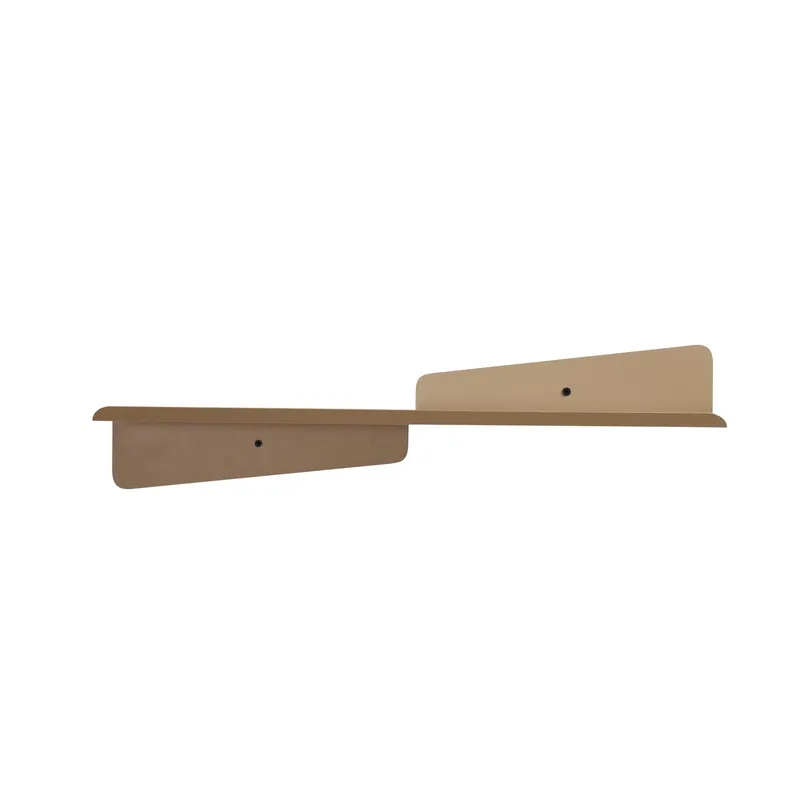 Jorricon væghylde 60 cm, Taupe
