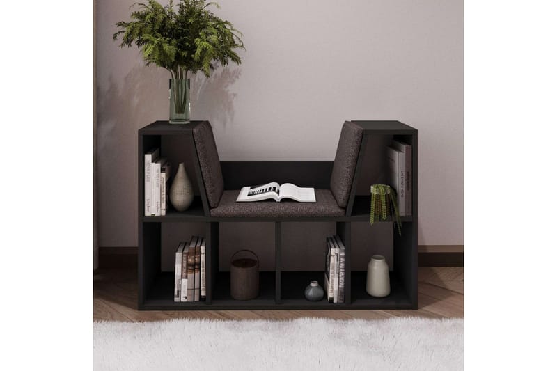 Kylen Bogreol 103 cm - Antracit - Opbevaring - Hylder & Reoler - Bogreol