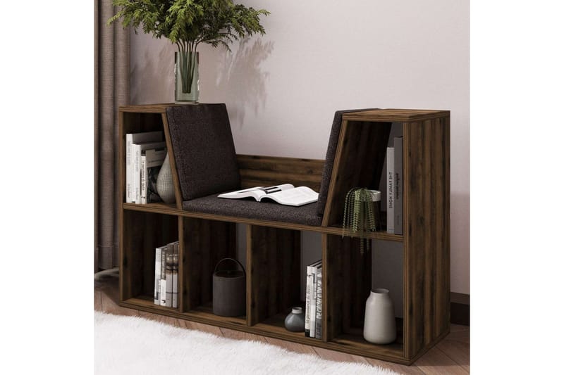 Kylen Bogreol 103 cm - Valnød - Opbevaring - Hylder & Reoler - Bogreol