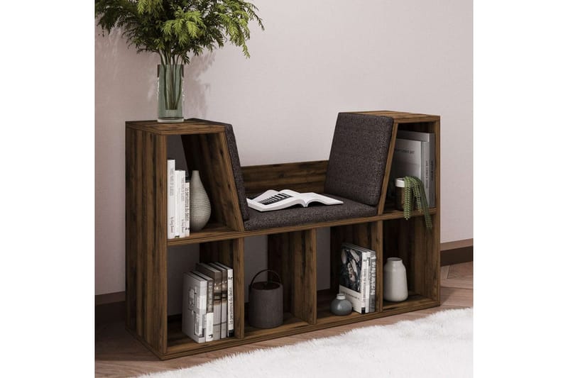 Kylen Bogreol 103 cm - Valnød - Opbevaring - Hylder & Reoler - Bogreol