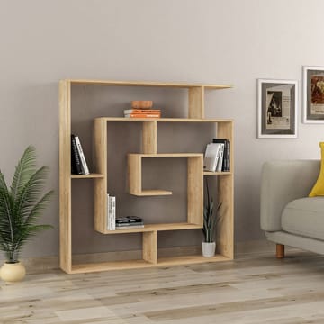 Labirent Bogreol 125 cm - Sapphire Oak - Opbevaring - Hylder & Reoler - Bogreol
