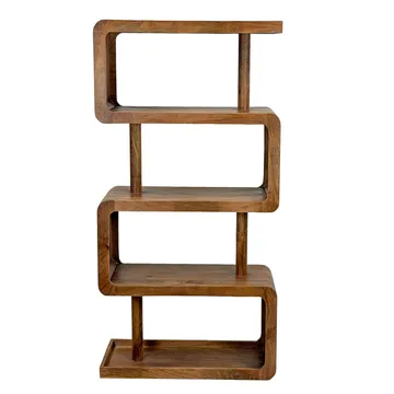 Livova fritstående hylde 80 cm - naturbrun - Opbevaring - Hylder & Reoler - Hylder & hyldeknægte