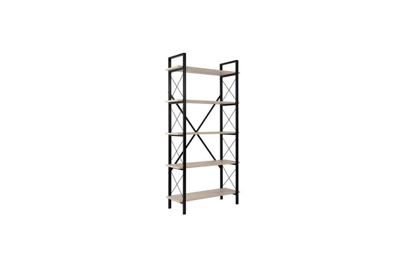 Møbler Nordure Bogreol Haruka Taupe,Sort, undefined