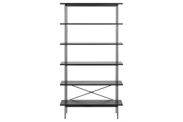 Mehoopany Boghylde 172 cm - Sort - Opbevaring - Hylder & Reoler - Bogreol