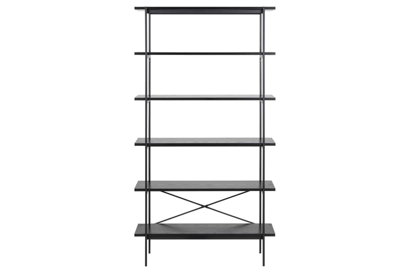 Mehoopany Bogreol 94 cm i Malet Træ - Sort - Opbevaring - Hylder & Reoler - Bogreol