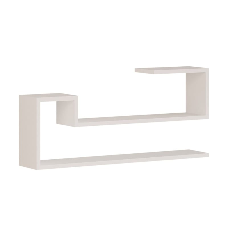 Melto Væghylde 90x41,2x17 cm - Hvid - Opbevaring - Hylder & Reoler - Væghylde & vægreol