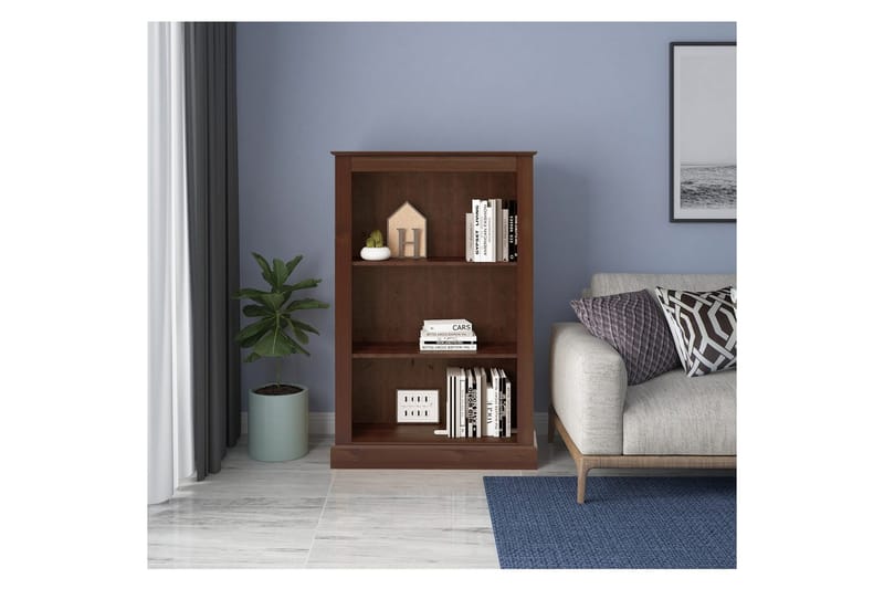 Mille Bogreol 120x77 cm - Brun - Opbevaring - Hylder & Reoler - Bogreol