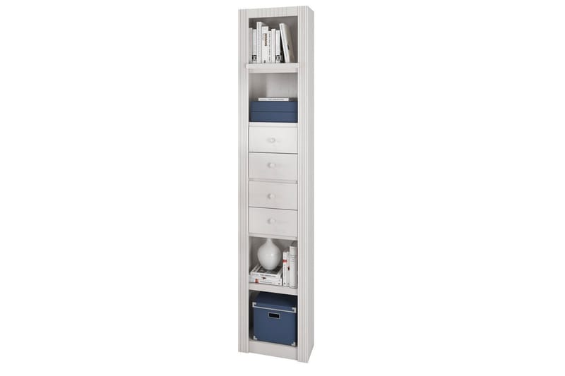 Minturn kasse 35,5 cm 2 stk. - hvid - Opbevaring - Hylder & Reoler