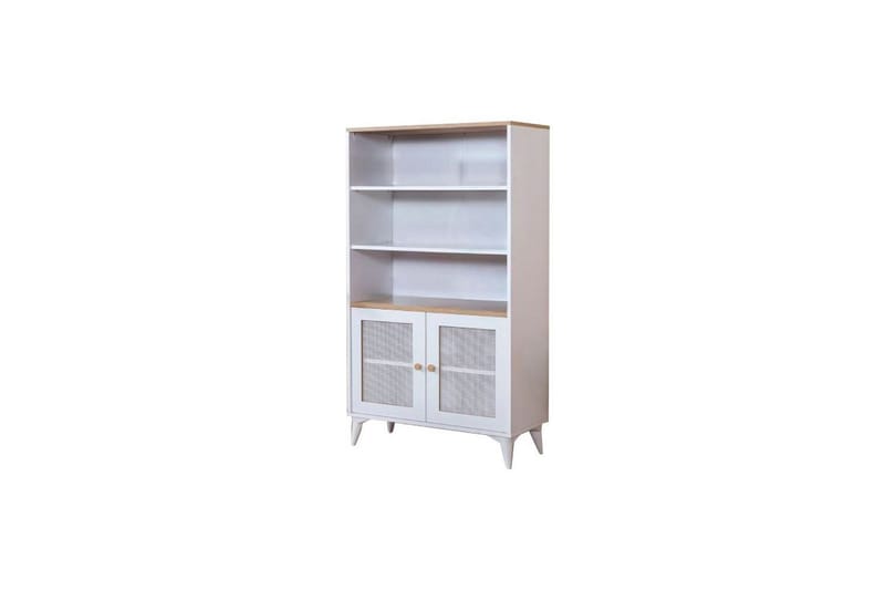 Mjudi Reol 90 cm - Hvid - Opbevaring - Hylder & Reoler - Bogreol