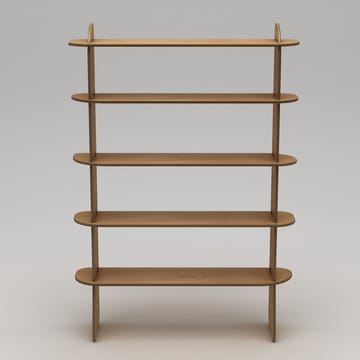 Molira Bogreol 102x215 cm - Naturtræ - Opbevaring - Hylder & Reoler - Bogreol
