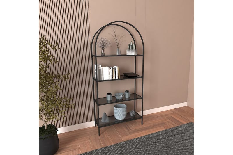 Monaia Bogreol 80 cm, Sort