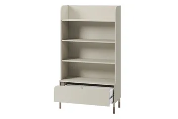 Monfort Bogreol 89 cm i Lyst Træ - Beige - Opbevaring - Hylder & Reoler - Bogreol