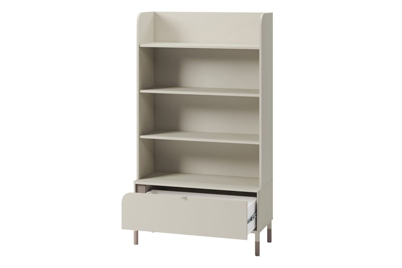 Monfort Bogreol 89x40 cm - Beige - Opbevaring - Hylder & Reoler - Bogreol