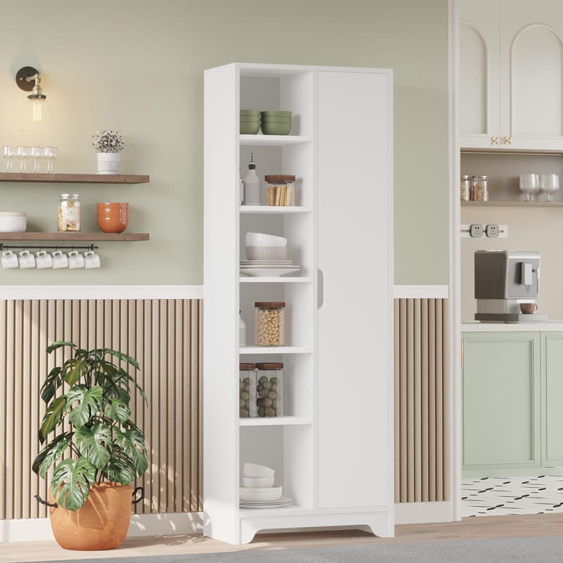 Multi Purpose Cabinet Homitis Hvid - Opbevaring - Hylder & Reoler - Bogreol