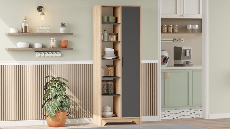 Multi Purpose Cabinet Homitis Eg antracit - Opbevaring - Hylder & Reoler - Bogreol