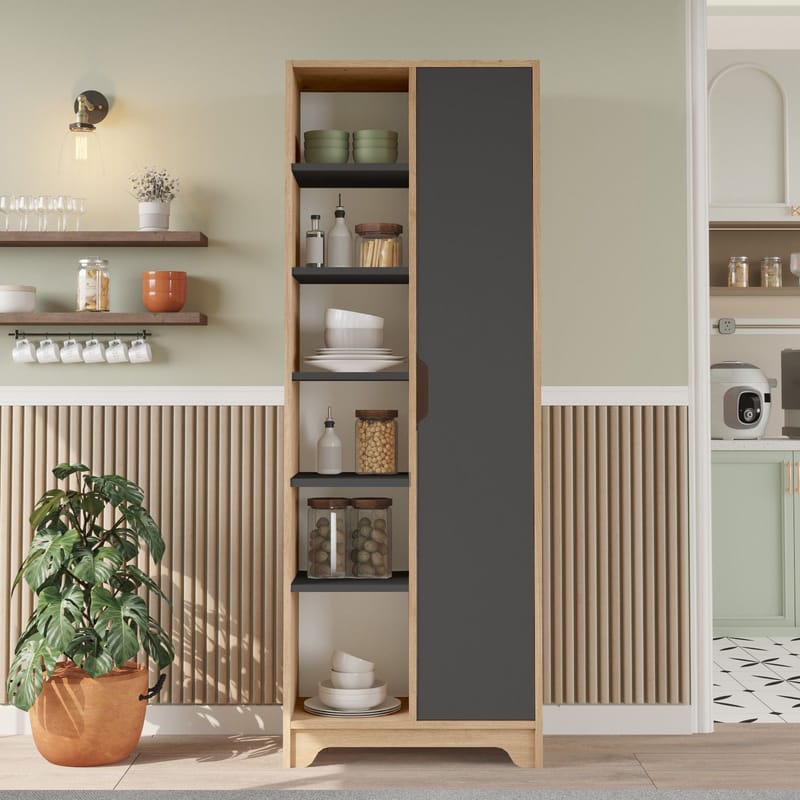 Multi Purpose Cabinet Homitis Eg antracit - Opbevaring - Hylder & Reoler - Bogreol