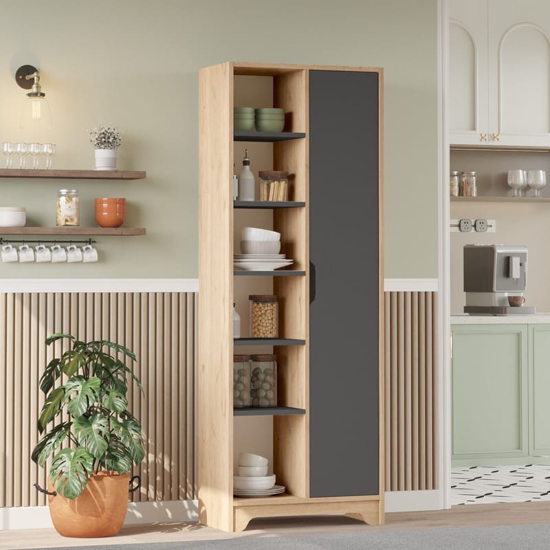 Multi Purpose Cabinet Homitis Eg antracit - Opbevaring - Hylder & Reoler - Bogreol