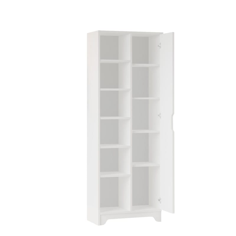 Multi Purpose Cabinet Homitis Hvid - Opbevaring - Hylder & Reoler - Bogreol
