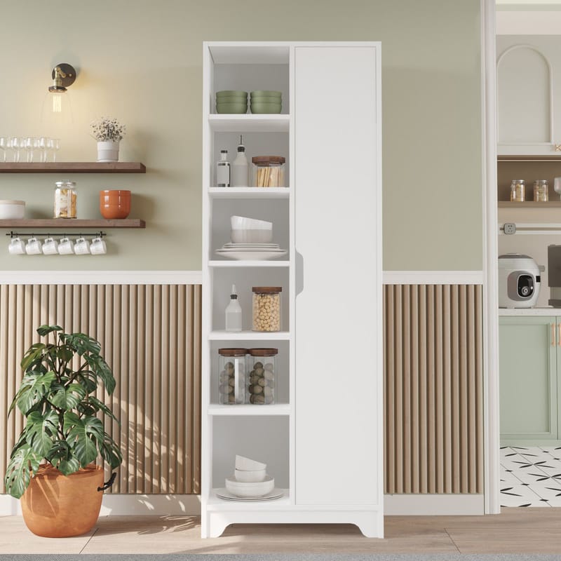 Multi Purpose Cabinet Homitis Hvid - Opbevaring - Hylder & Reoler - Bogreol