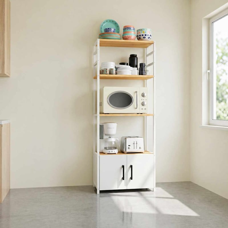 Multifunktionshylde Hanah Home Modu (56 x 138 x 30 cm) Atlantic Pine - Atlantic Pine - Opbevaring - Hylder & Reoler - Hylder & hyldeknægte