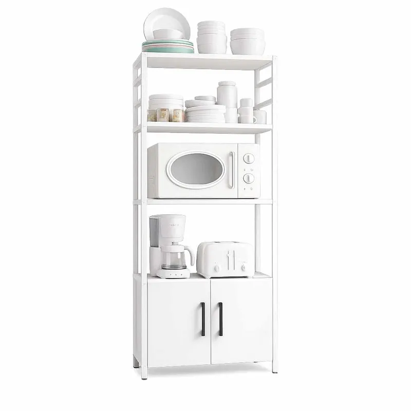Multifunktionshylde Hanah Home Modu (56 x 138 x 30 cm) Hvid, Hvid