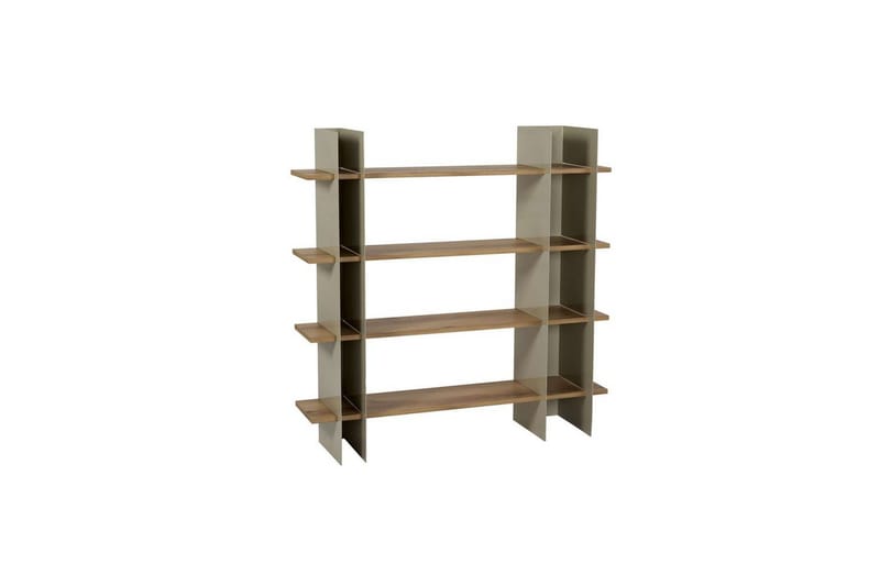 Nara Bogreol 120 cm - Taupe - Opbevaring - Hylder & Reoler - Bogreol