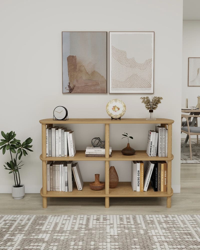 Nerola Bogreol 80 cm - Eg - Opbevaring - Hylder & Reoler - Bogreol