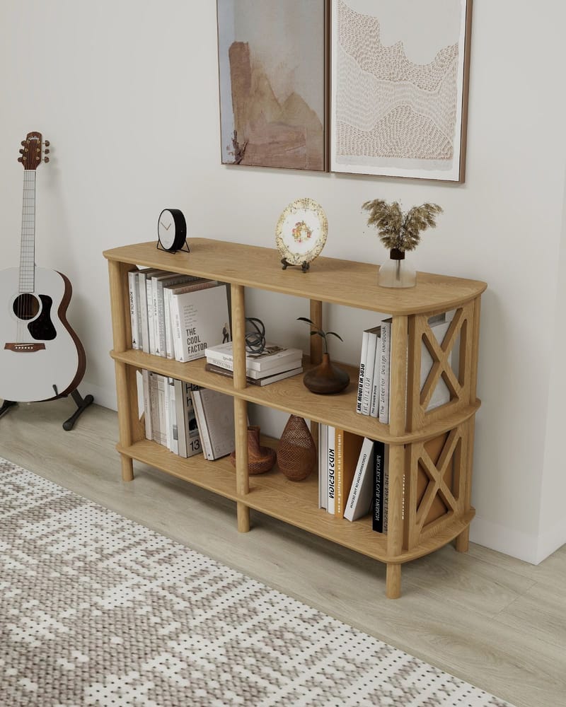 Nerola Bogreol 80 cm - Eg - Opbevaring - Hylder & Reoler - Bogreol