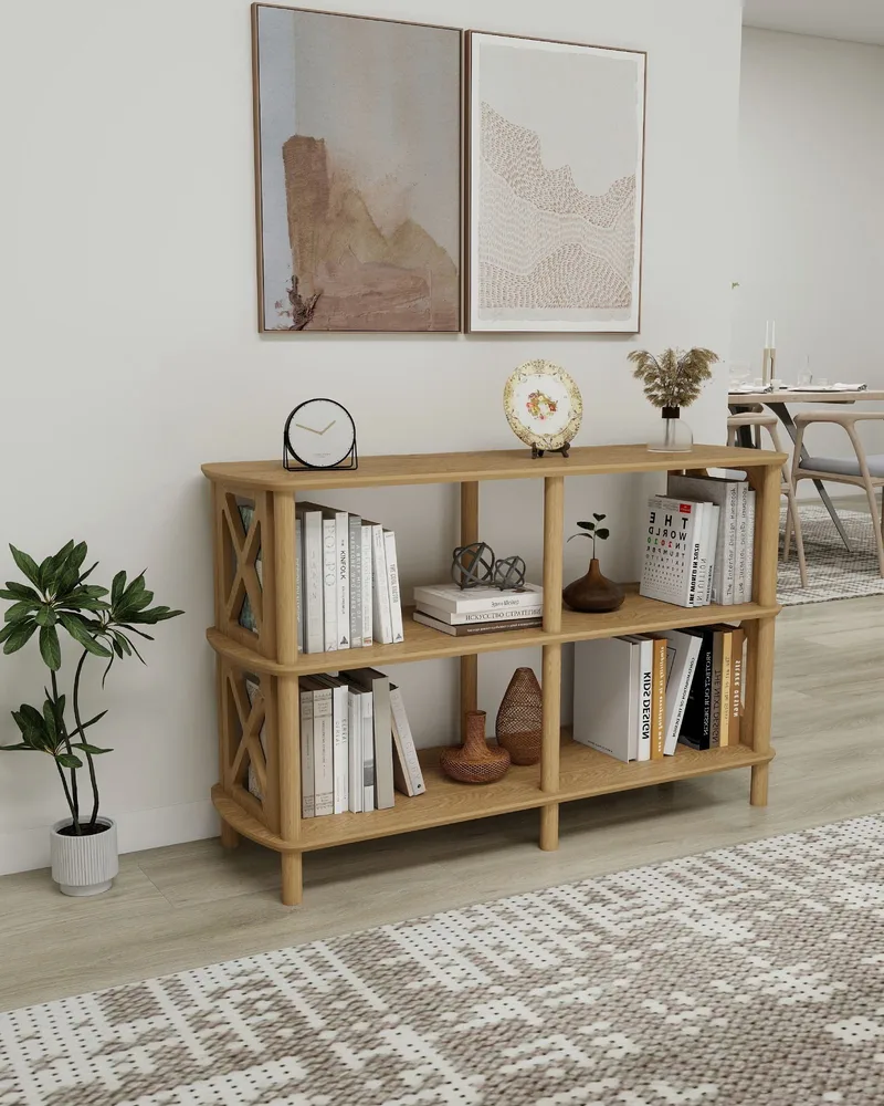 Nerola Bogreol 80 cm - Eg - Opbevaring - Hylder & Reoler - Bogreol