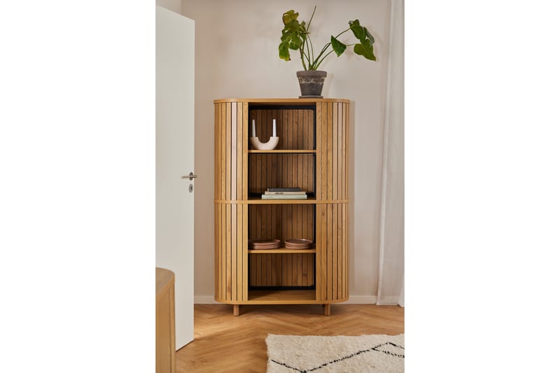 Odensa Bogreol 100x40 cm - Natur - Opbevaring - Hylder & Reoler - Bogreol