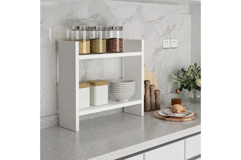 Endicott Lagerhylde 34x10 cm - Hvid - Opbevaring - Hylder & Reoler - Opbevaringshylde - Lagerhykde