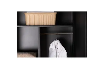 Garderobe Piring - Sort - Opbevaring - Tøjopbevaring - Garderobeskabe - Garderobeskab & klædeskab